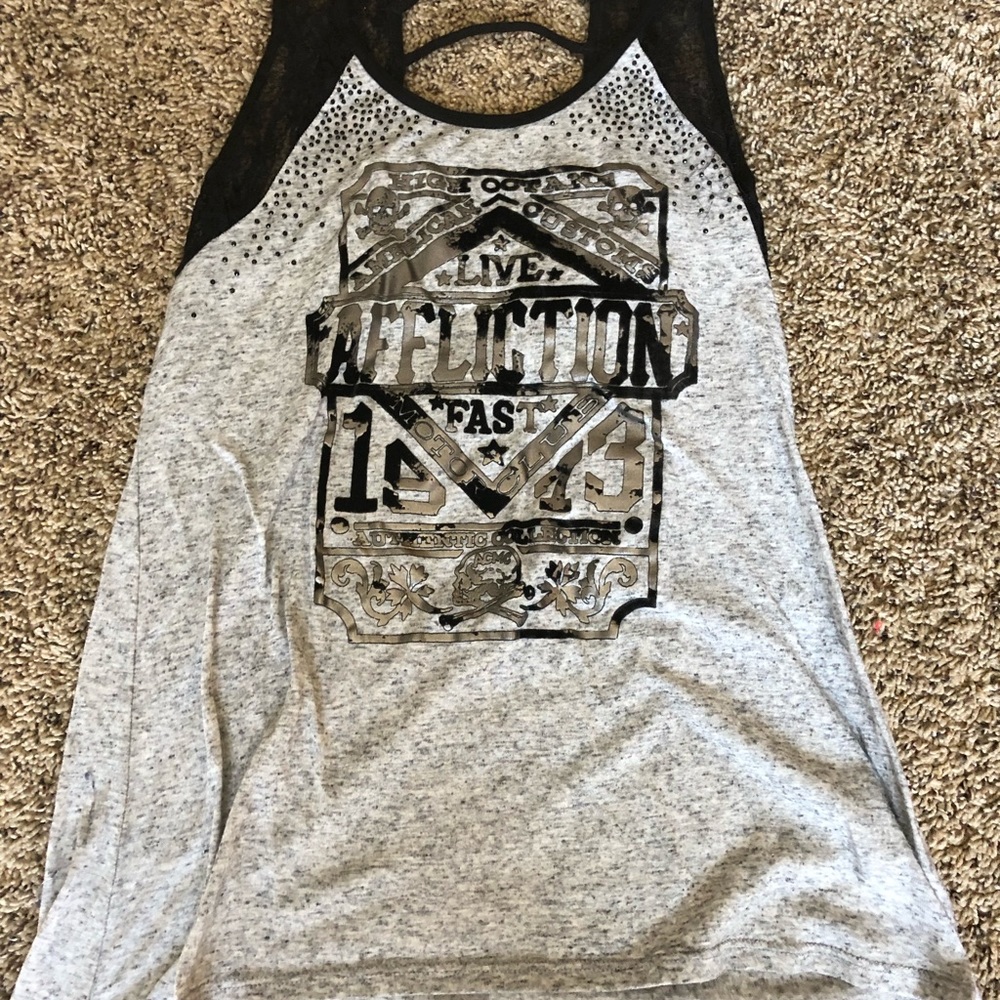 Affliction tank top